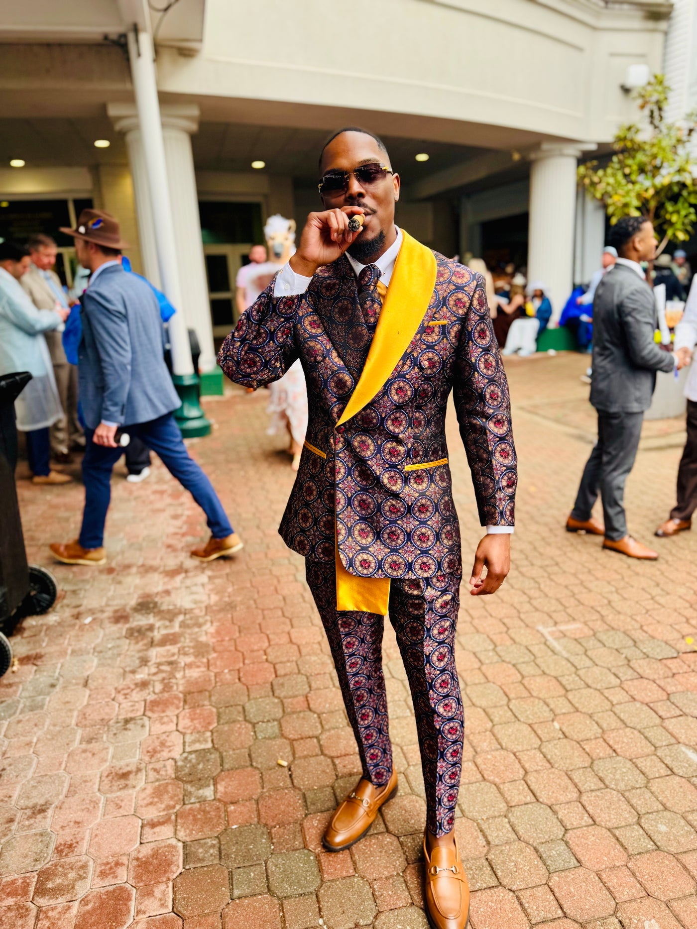 Churchill Downs Print Suit