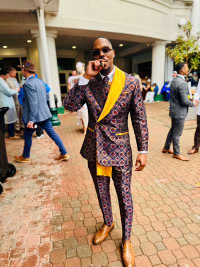 Churchill Downs Print Suit