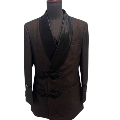 Brown 3-piece tuxedo