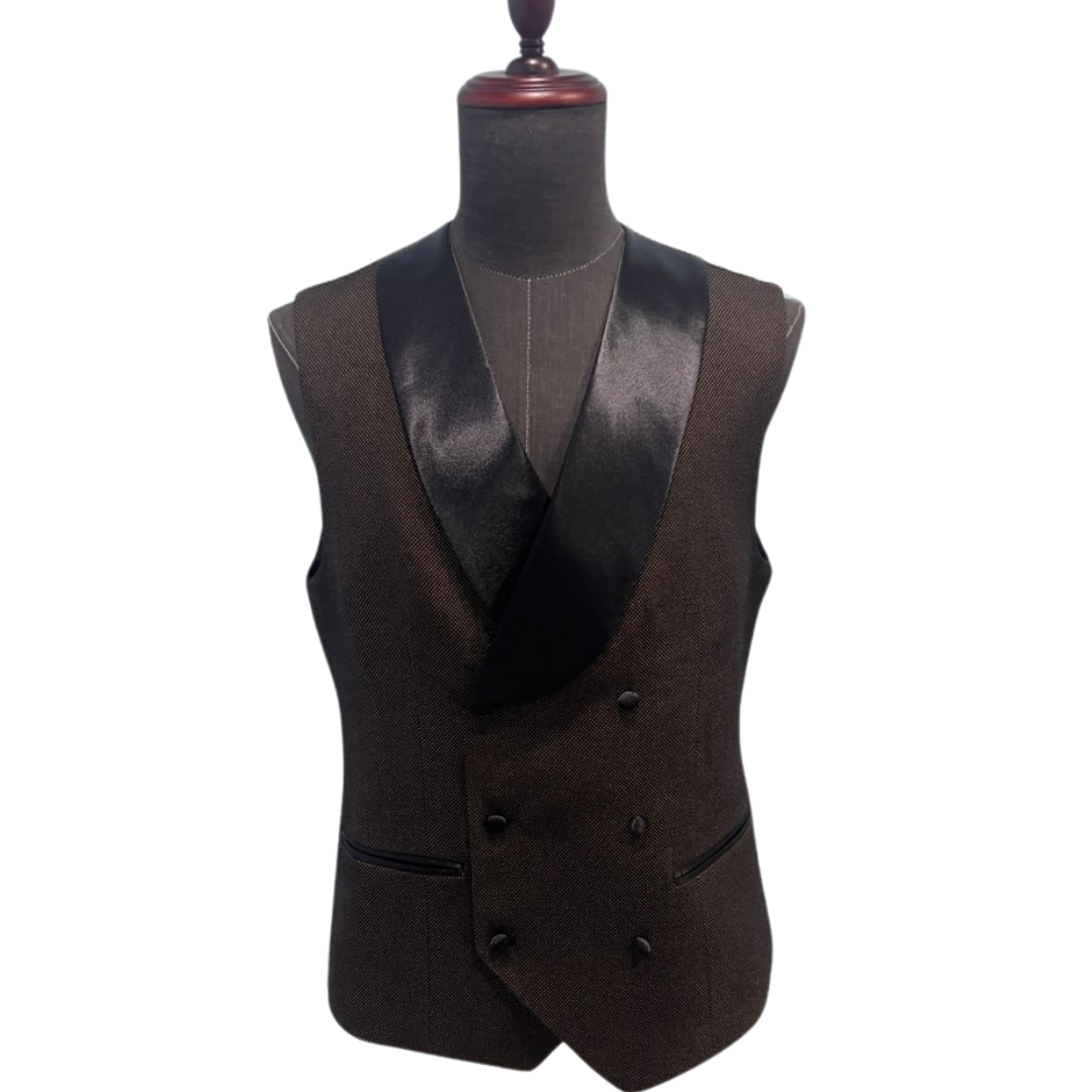 Brown 3-piece tuxedo