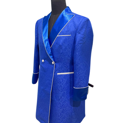 Women's Royal Blue Blazer with Rope Suit