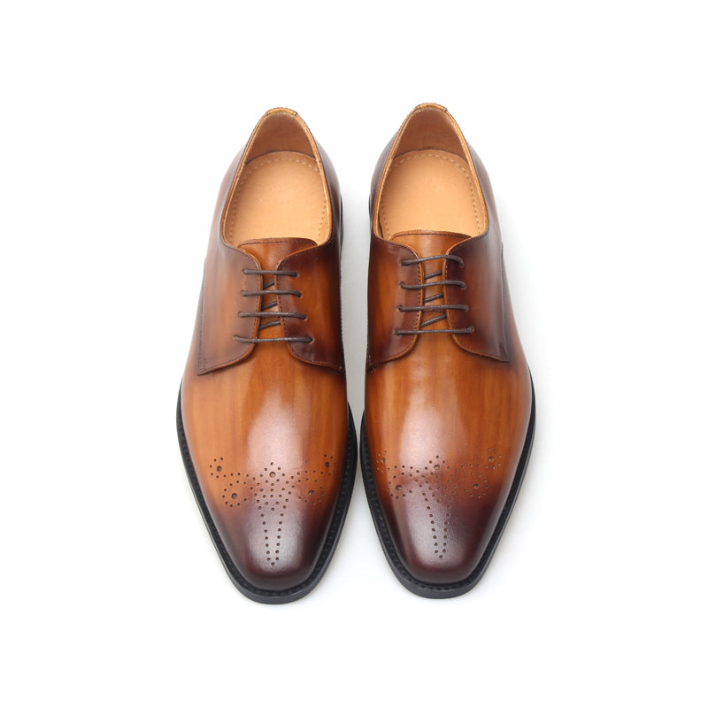 Classic Brogue Lace-Up Shoes