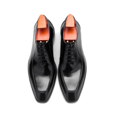 Shiny Leather Oxford Shoes