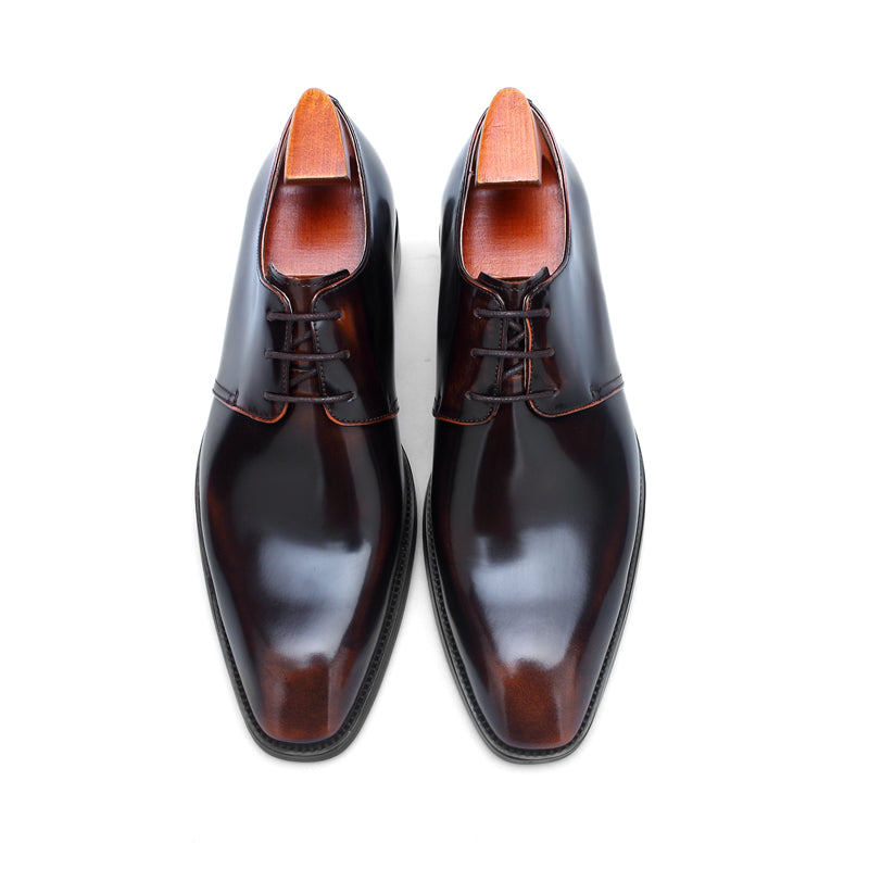 Shiny Cap Toe Shoes