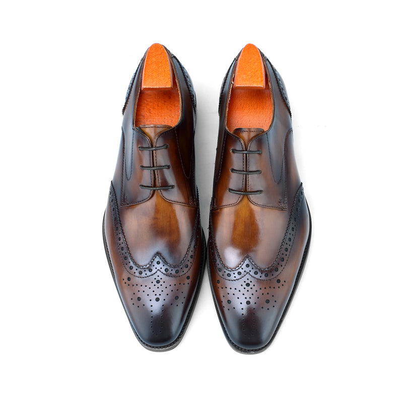 Wingtip Brogue Lace-Ups