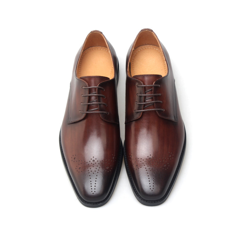 Classic Brogue Lace-Up Shoes