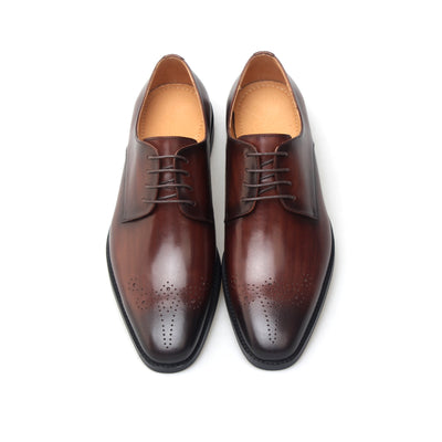 Classic Brogue Lace-Up Shoes