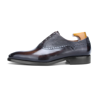 Polished Leather Oxford Shoes