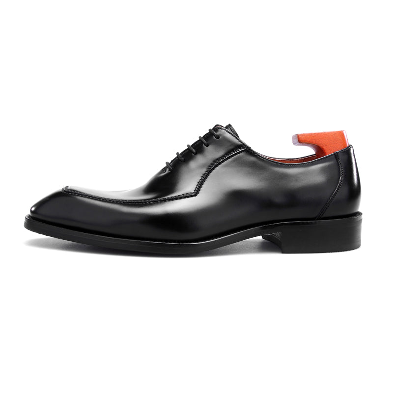 Shiny Leather Oxford Shoes