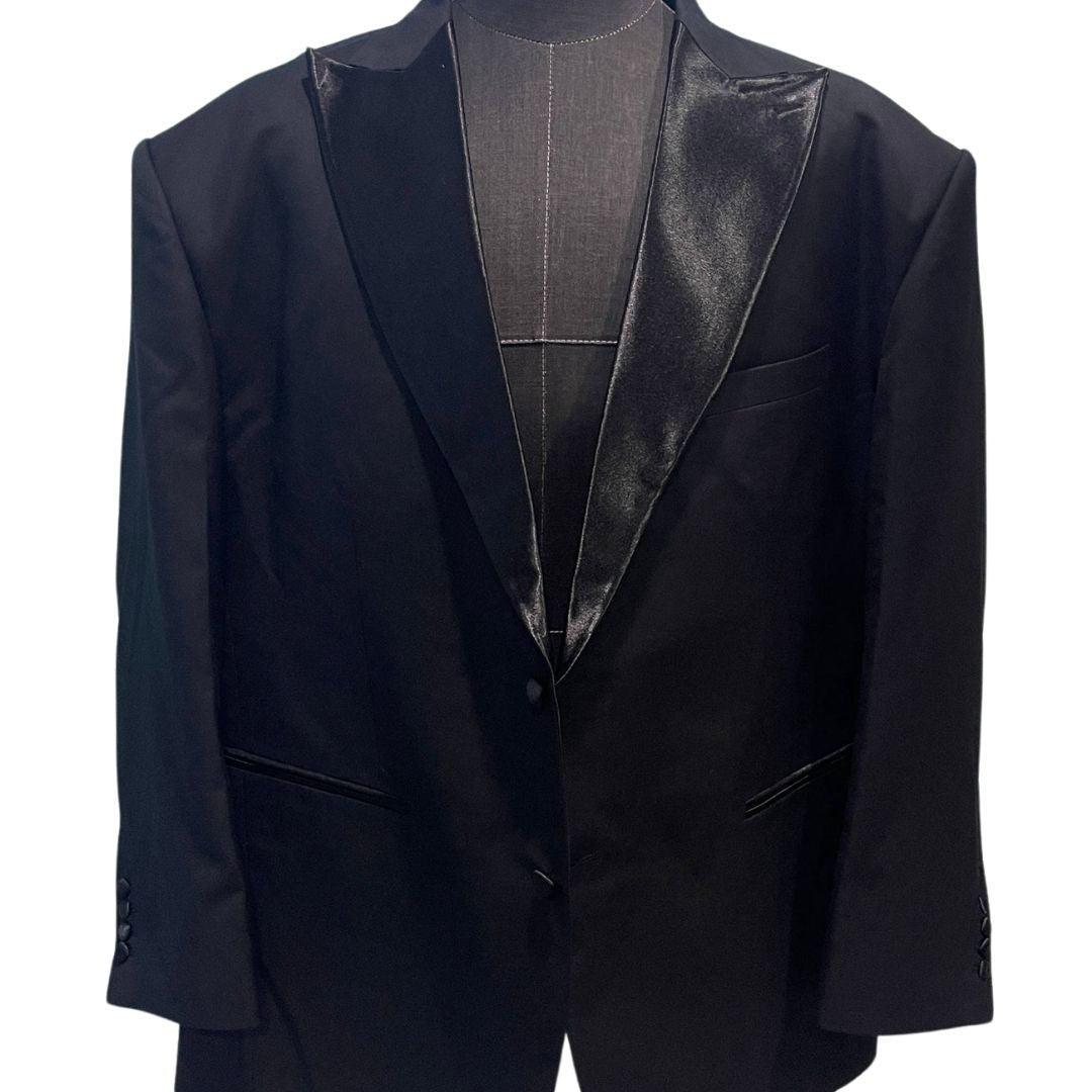 BLACK SINGLE BREASTED SUIT