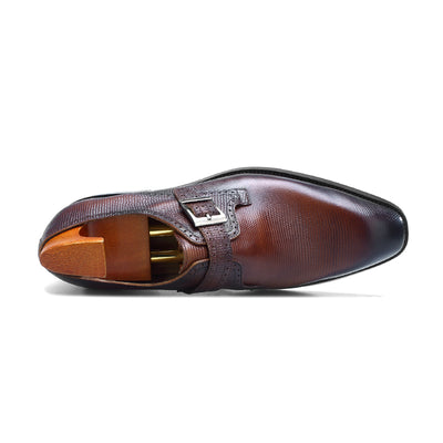 Textured Monk Strap Shoes