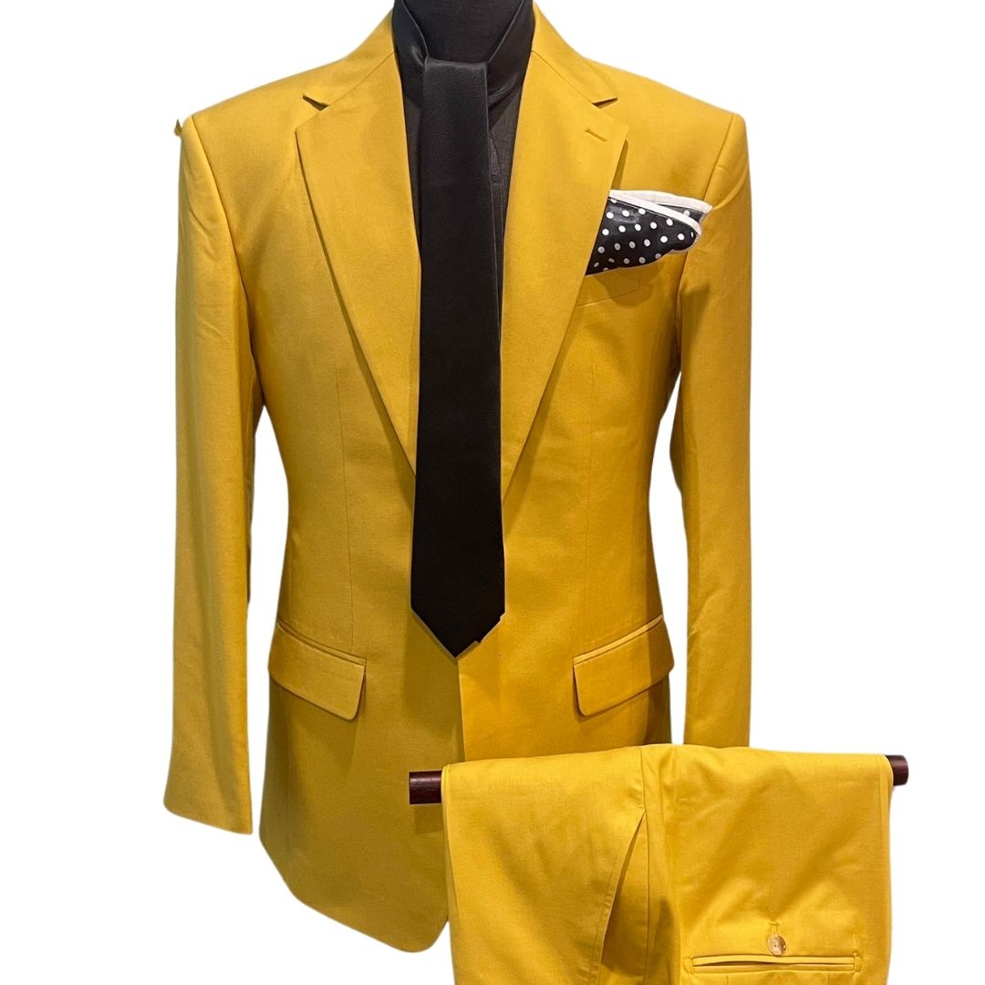 MUSTARD 2-PIECE SUIT