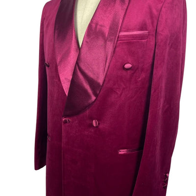 BURGUNDY 3-PIECE SUIT