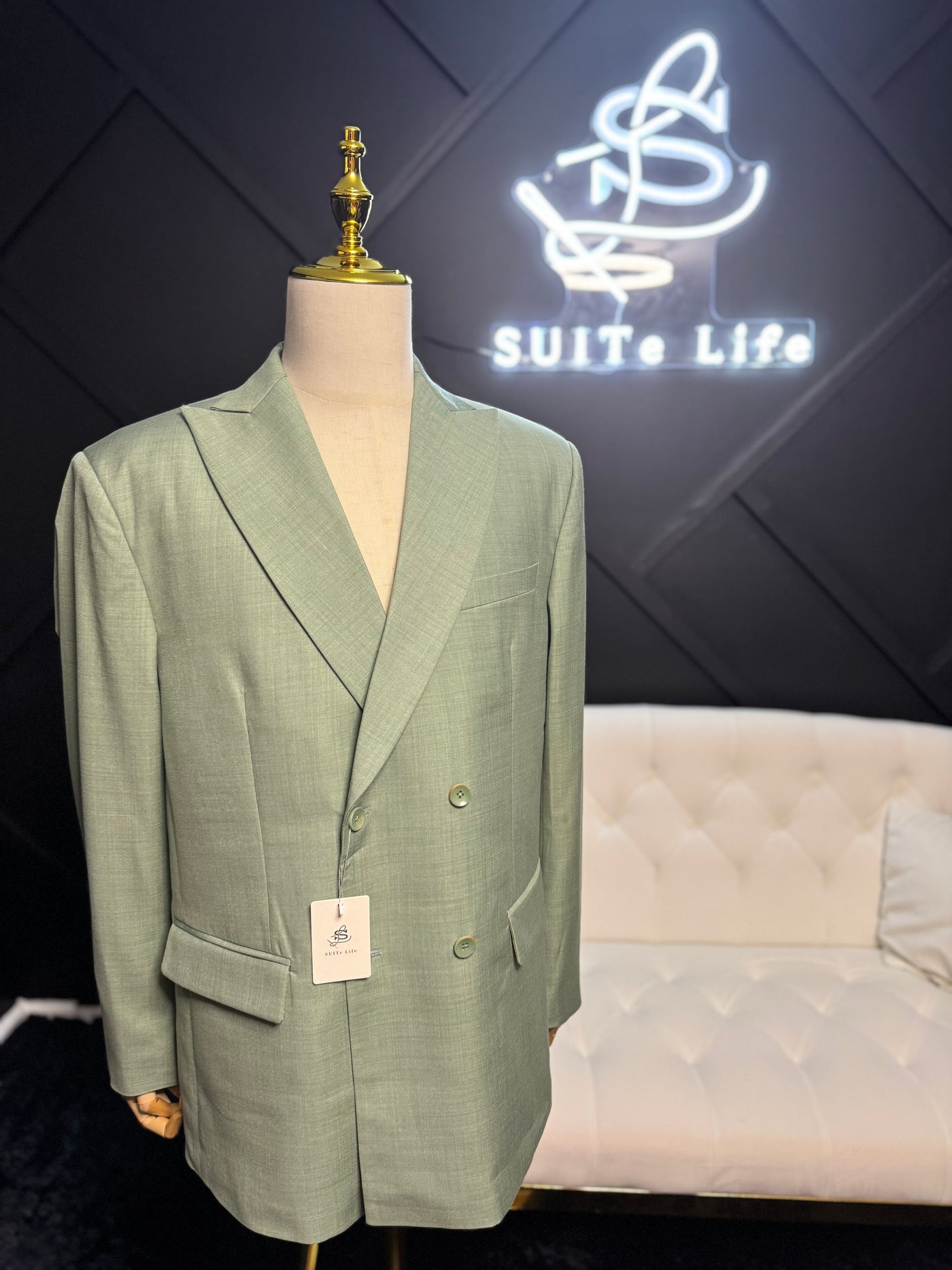 Sage Green Suit