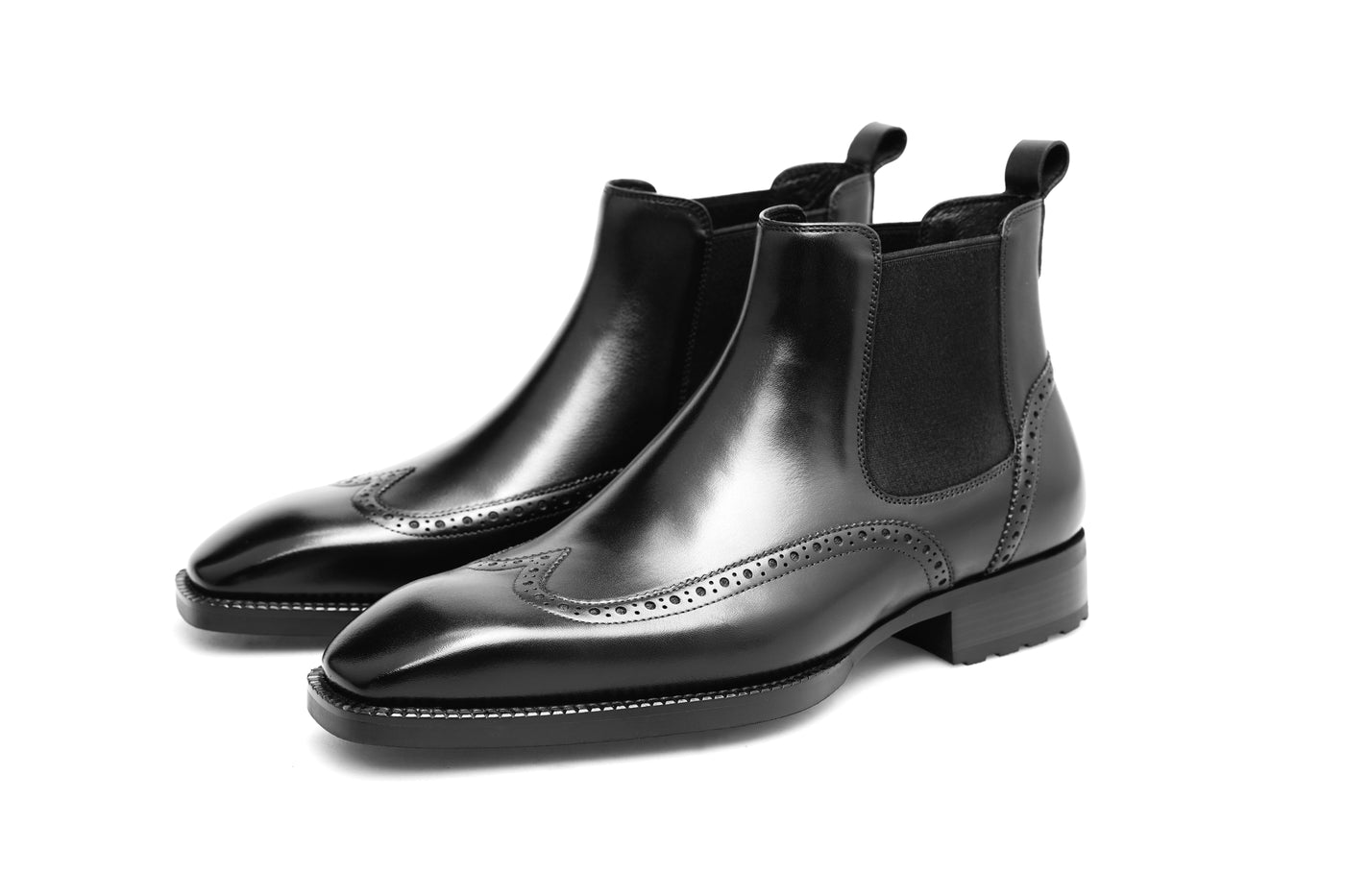 Brogue Chelsea Boots