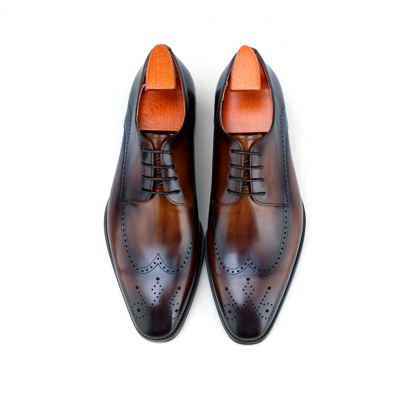 Wingtip Brogue Lace-Ups