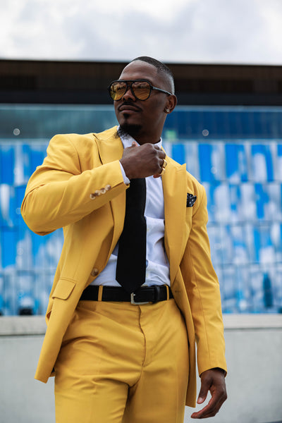 MUSTARD 2-PIECE SUIT