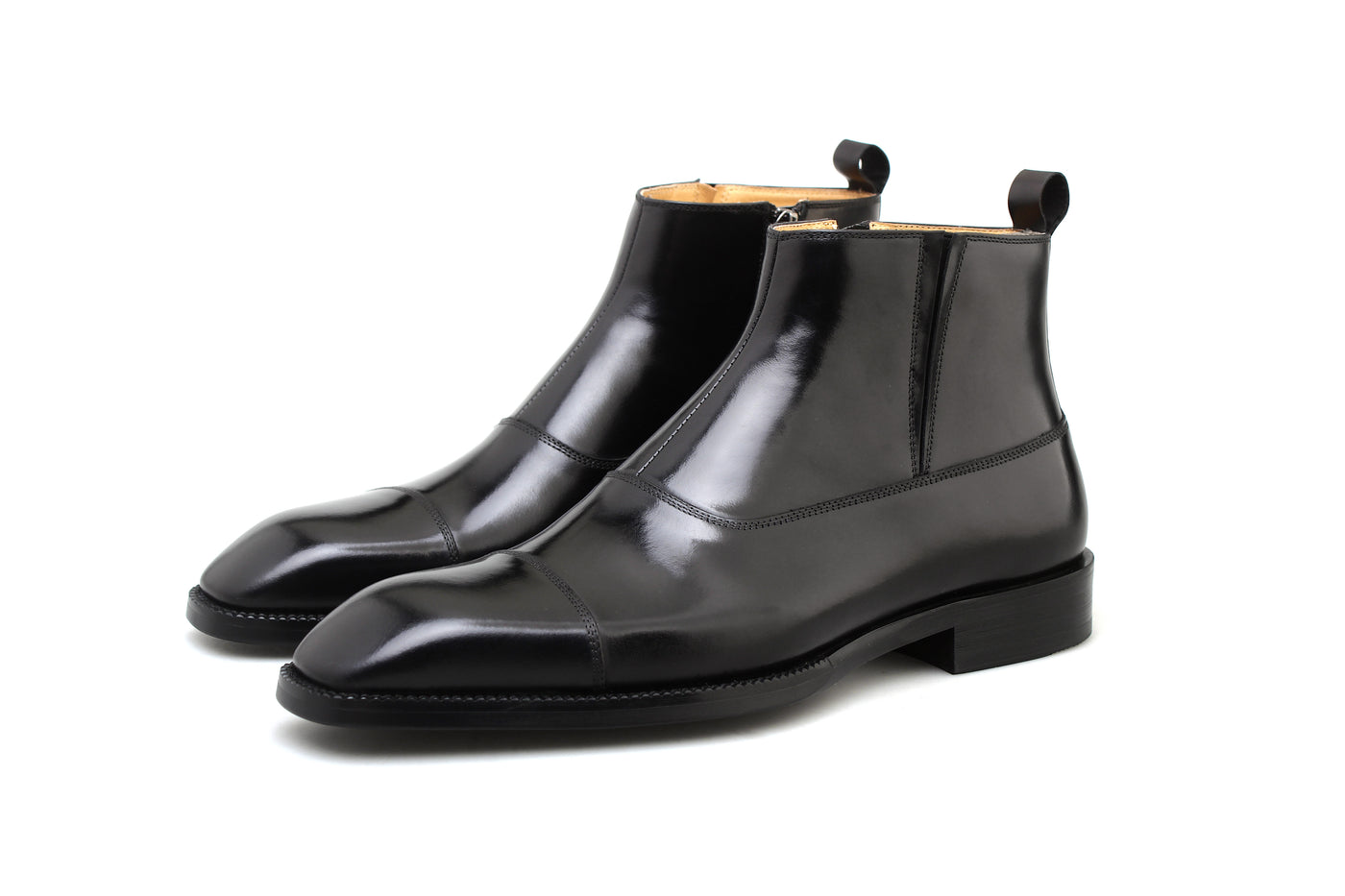 Cap Toe Chelsea Boots