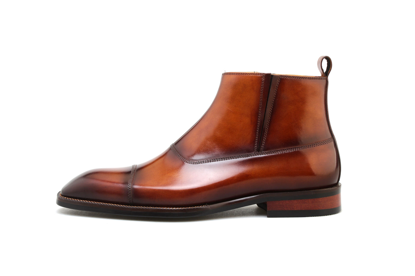 Cap Toe Chelsea Boots