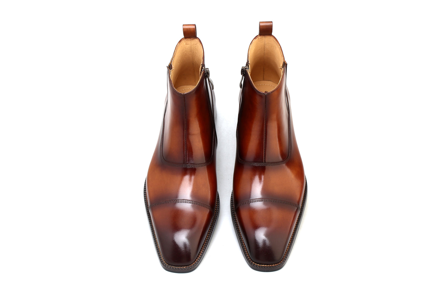 Cap Toe Chelsea Boots