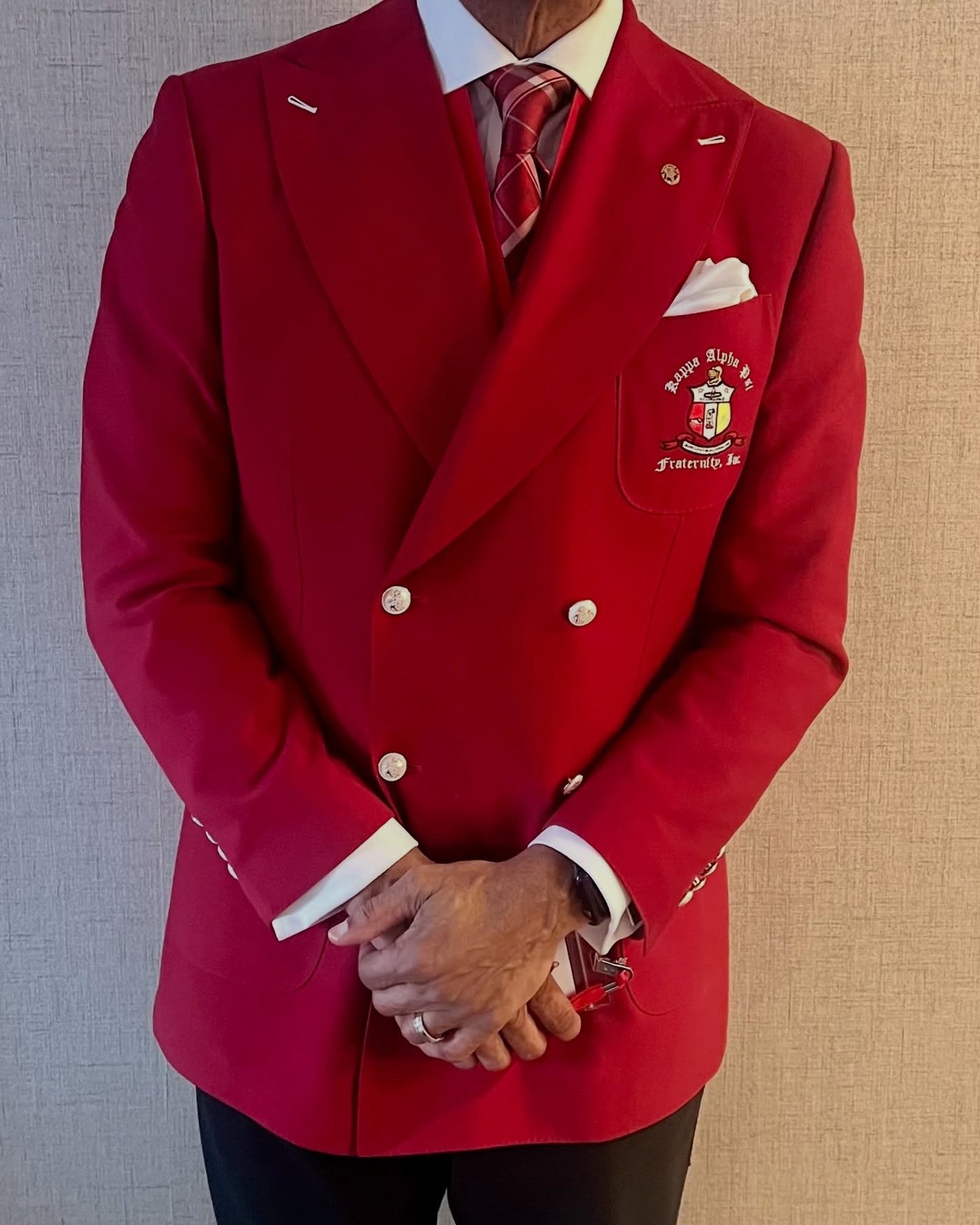 Kappa Alpha Psi Double Breasted Blazer