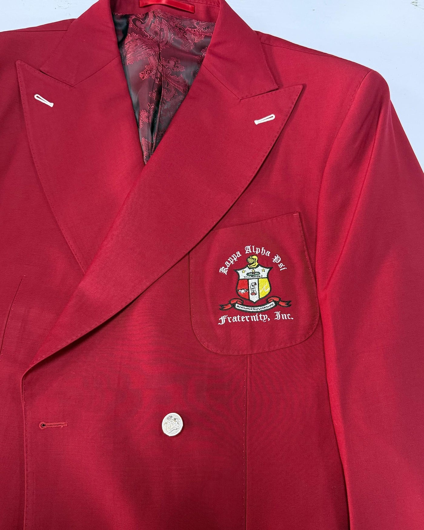 Kappa Alpha Psi Double Breasted Blazer