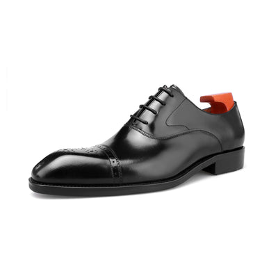 Cap-Toe Brogue Lace-Ups