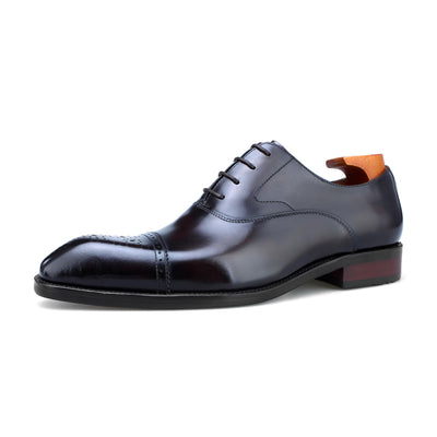 Cap-Toe Brogue Lace-Ups