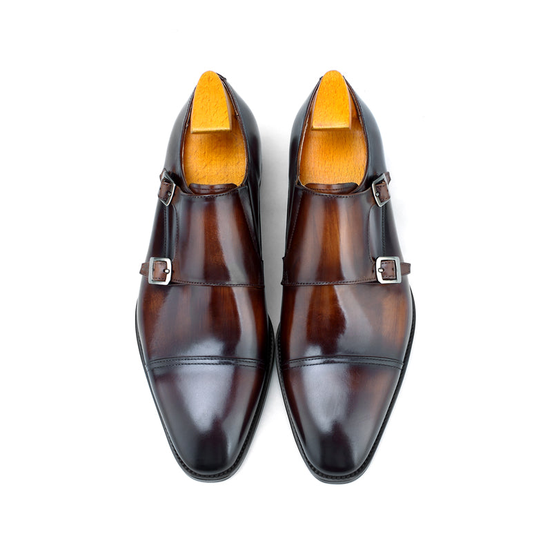 Double Monk Strap Shoes