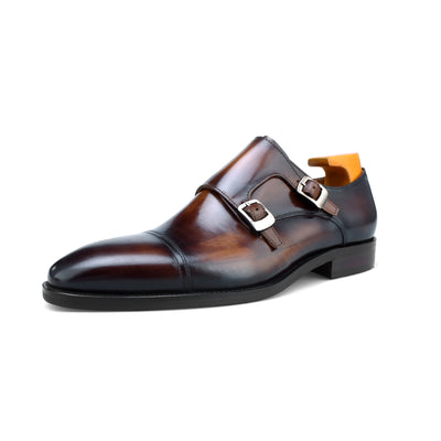 Double Monk Strap Shoes