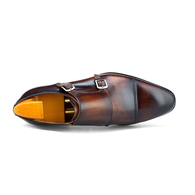 Double Monk Strap Shoes