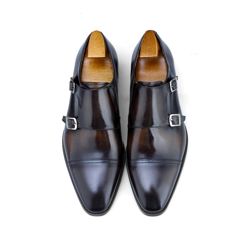 Double Monk Strap Shoes