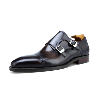 Double Monk Strap Shoes