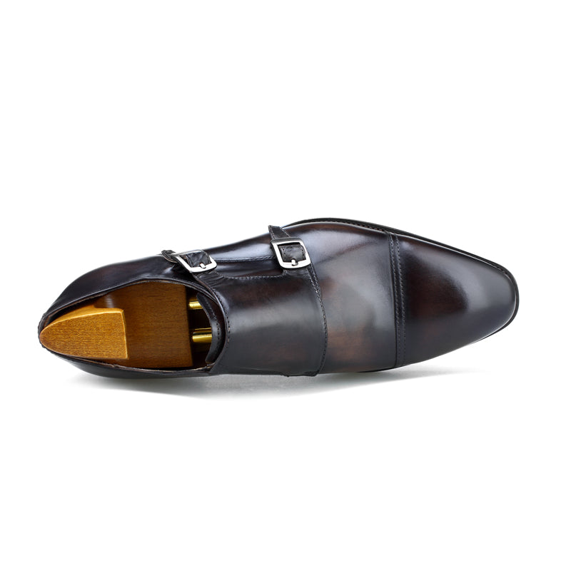 Double Monk Strap Shoes