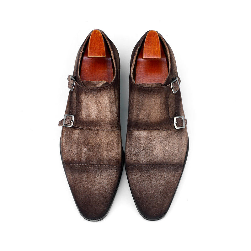 Double Monk Strap Shoes