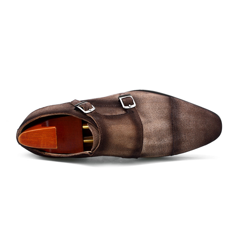 Double Monk Strap Shoes