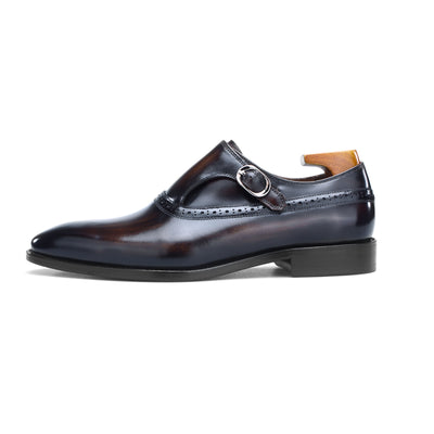 Monk Strap Oxford Shoes