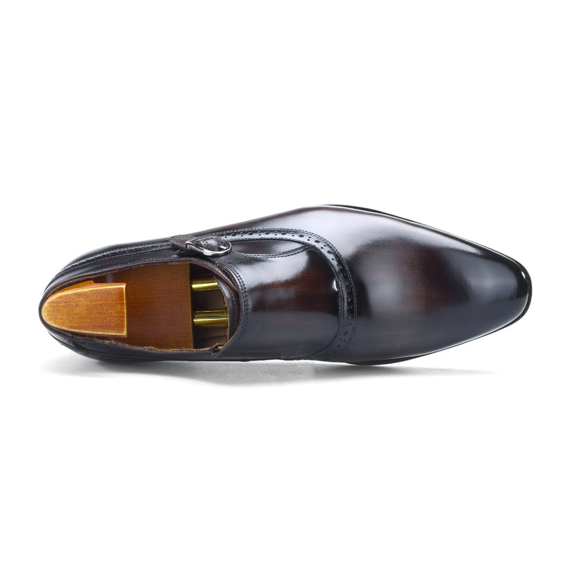 Monk Strap Oxford Shoes